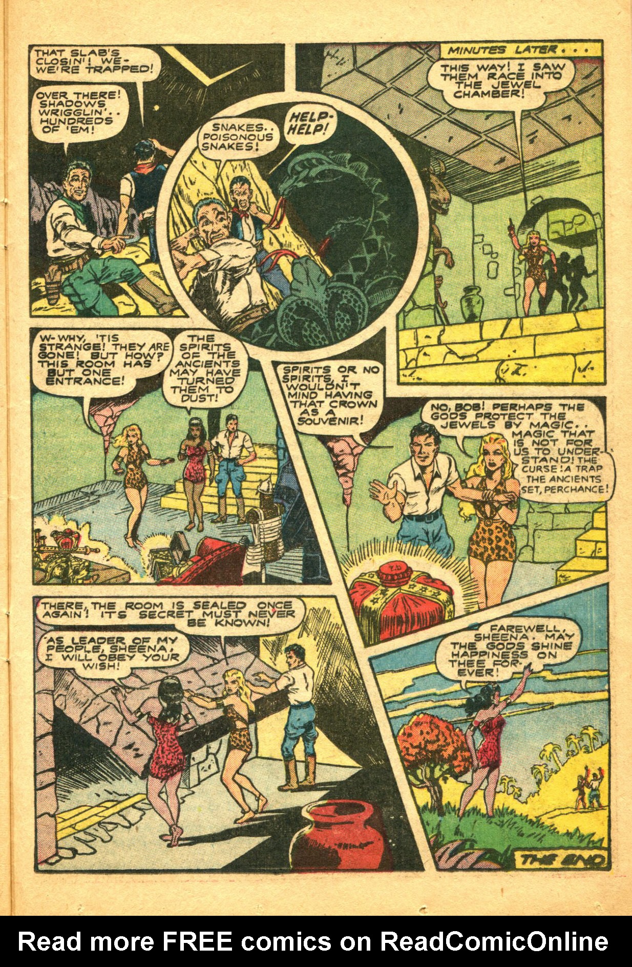 Read online Sheena, Queen of the Jungle (1942) comic -  Issue #5 - 37