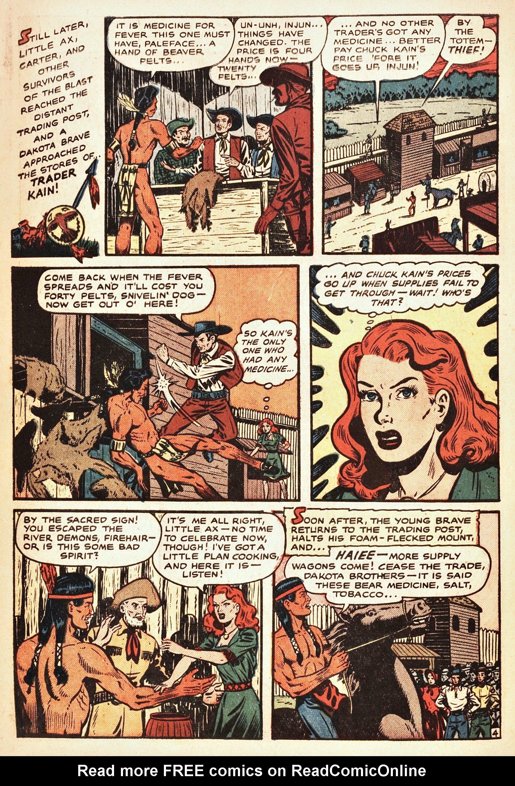 Read online Firehair (1951) comic -  Issue #7 - 30