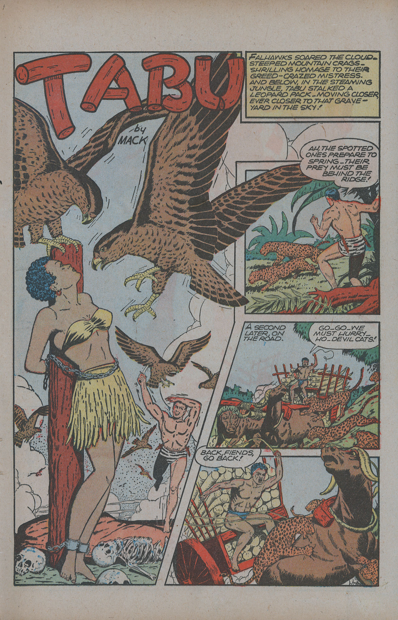 Read online Jungle Comics comic -  Issue #77 - 35