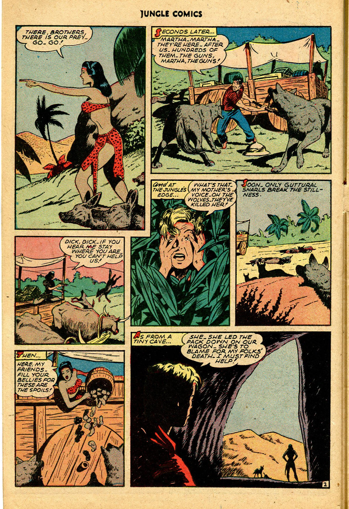 Read online Jungle Comics comic -  Issue #68 - 16