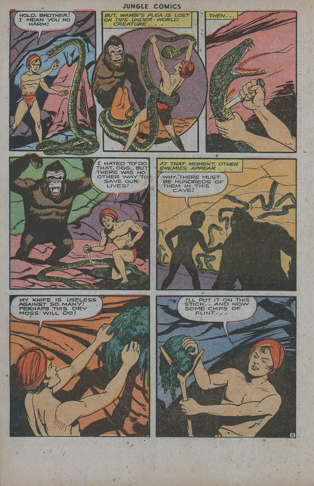 Read online Jungle Comics comic -  Issue #56 - 30