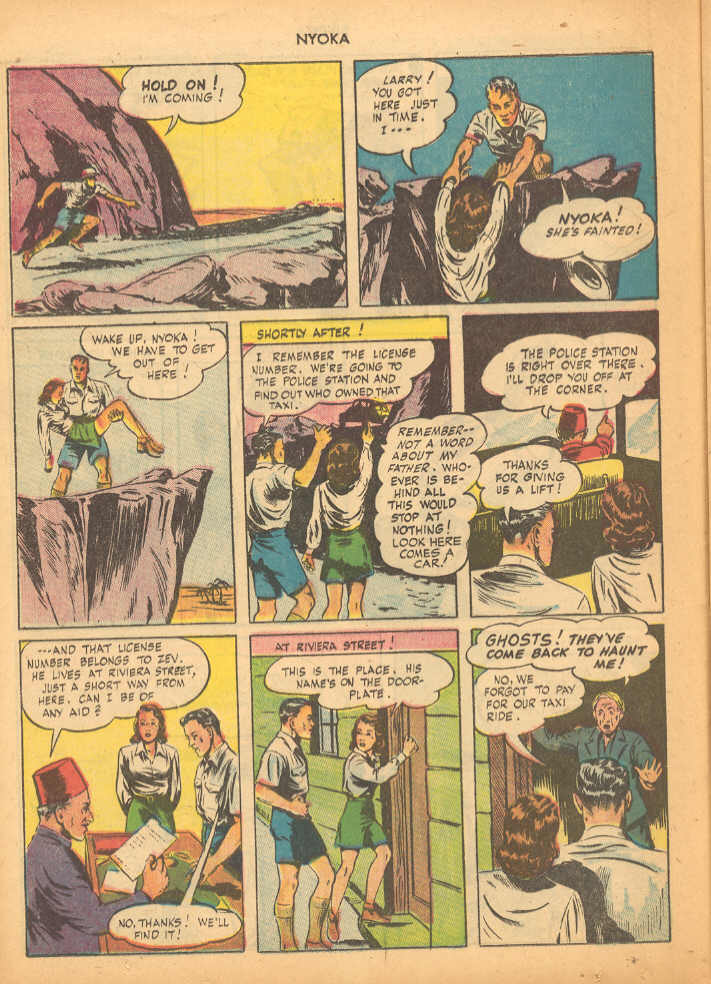 Read online Nyoka the Jungle Girl (1945) comic -  Issue #5 - 22