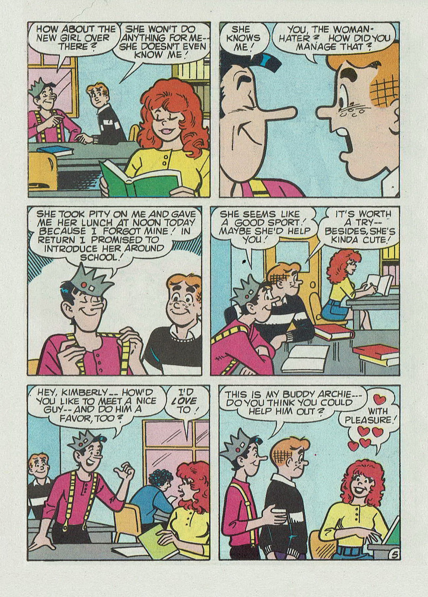 Read online Betty and Veronica Digest Magazine comic -  Issue #59 - 95