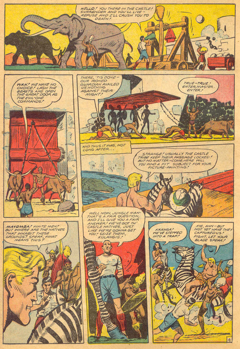 Read online Jungle Comics comic -  Issue #108 - 6