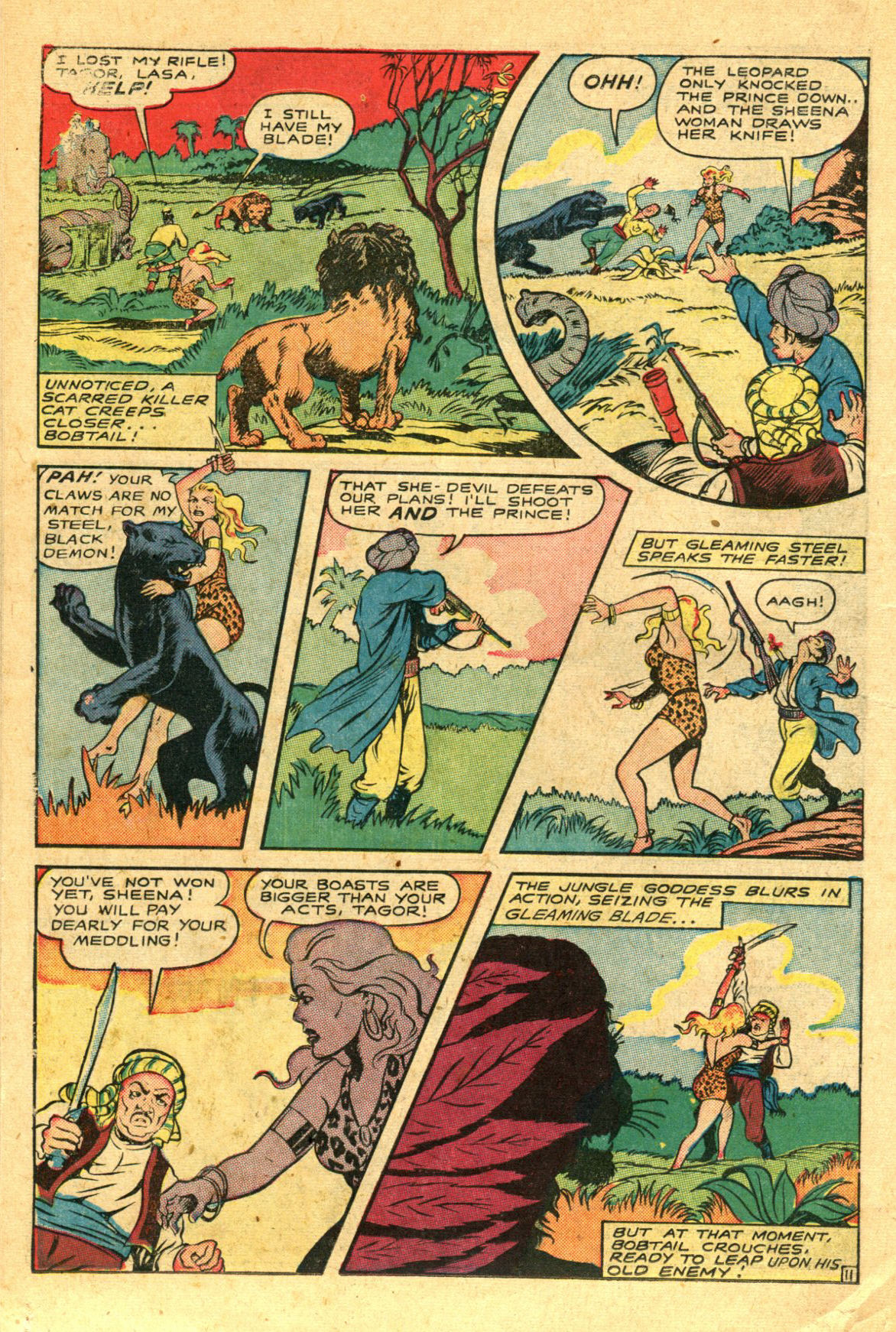 Read online Sheena, Queen of the Jungle (1942) comic -  Issue #6 - 24