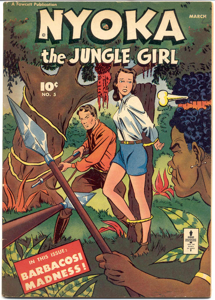 Read online Nyoka the Jungle Girl (1945) comic -  Issue #5 - 1