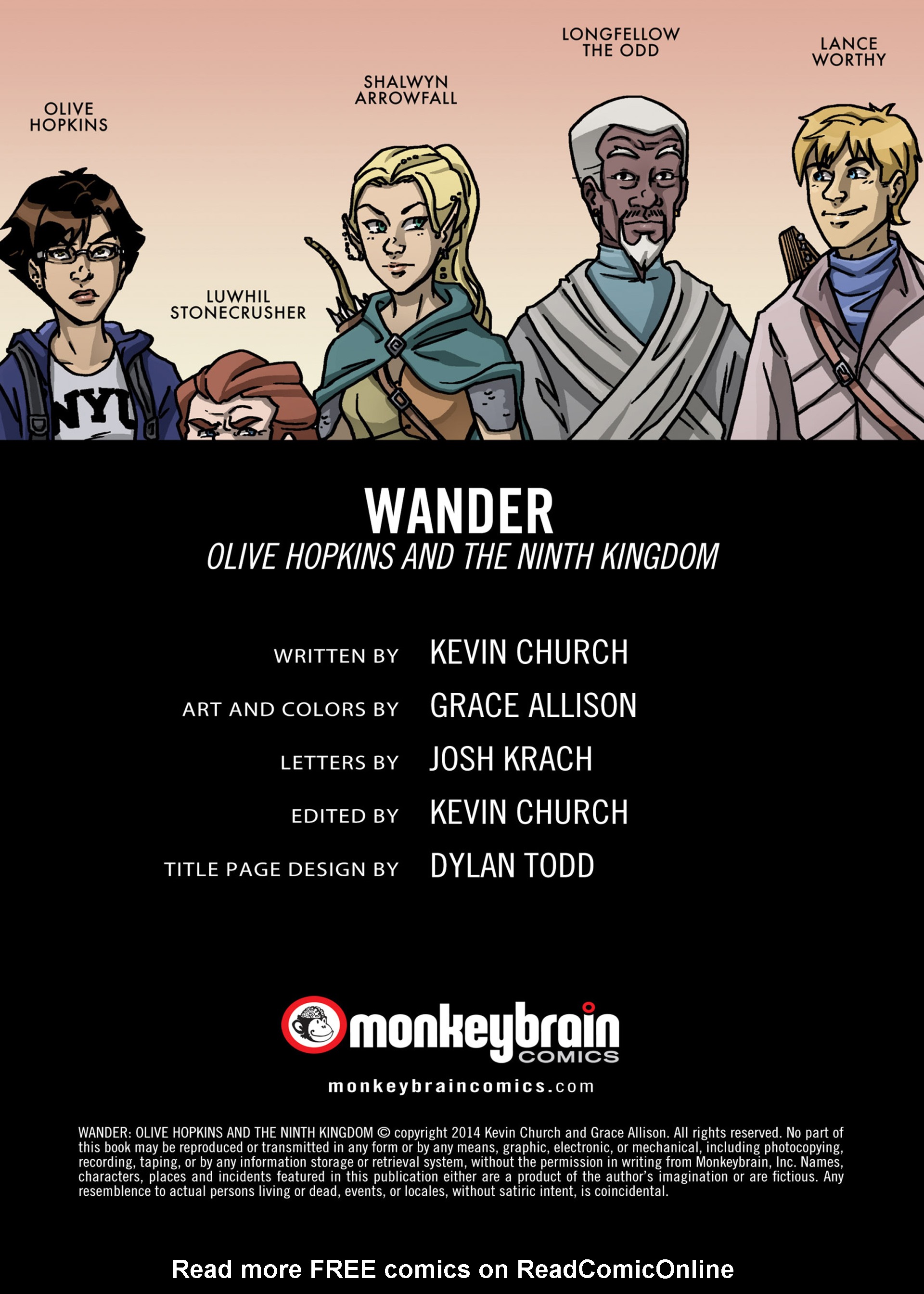 Read online Wander: Olive Hopkins and the Ninth Kingdom comic -  Issue #4 - 2
