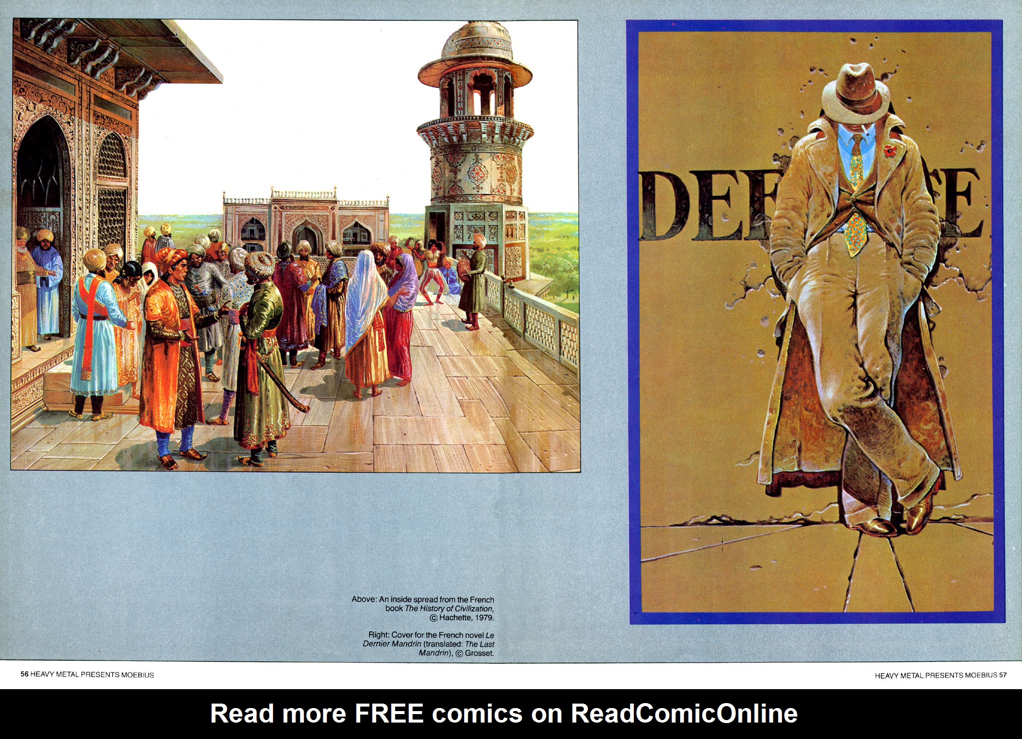 Read online Heavy Metal Presents Moebius comic -  Issue # Full - 56