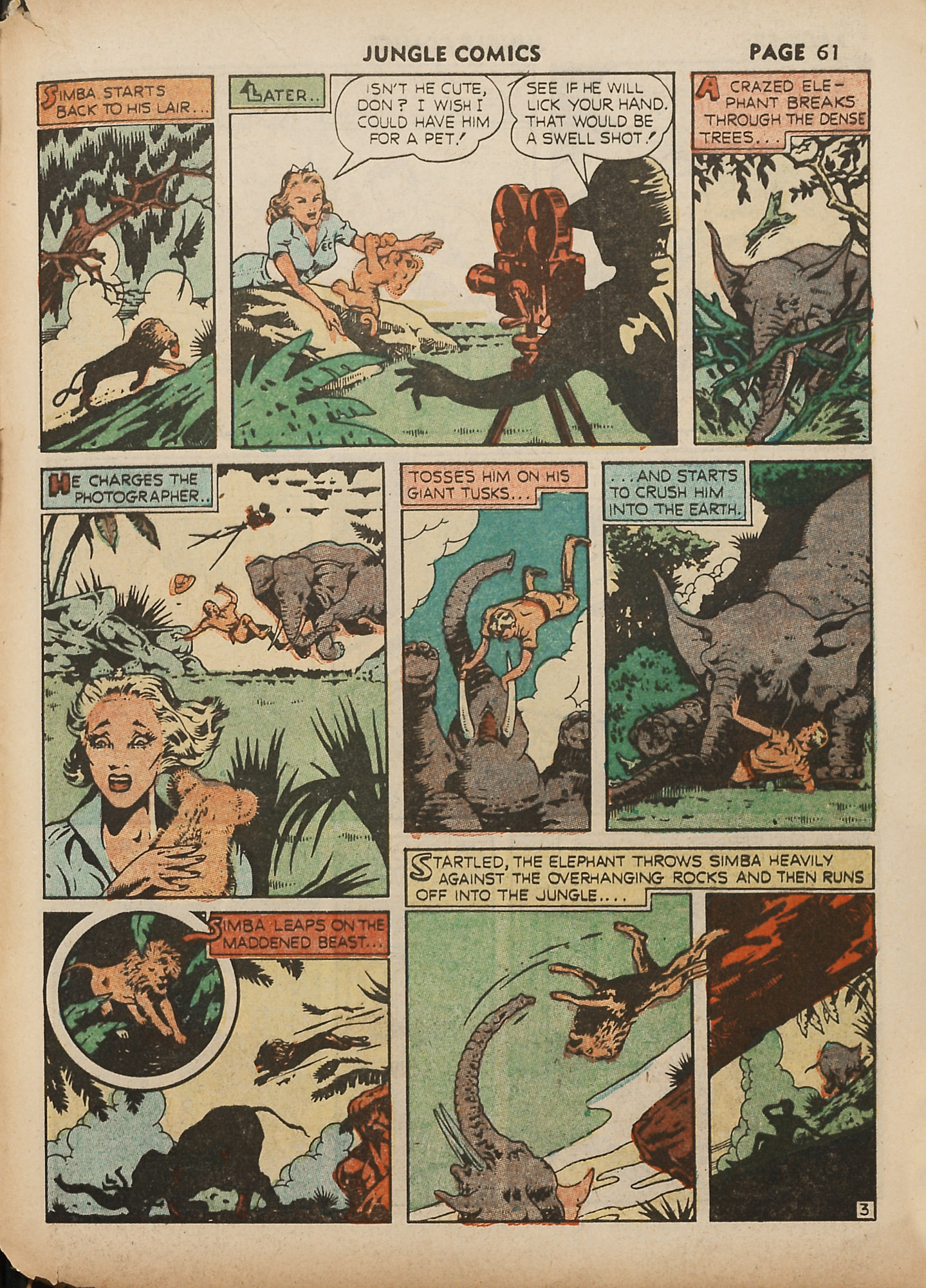 Read online Jungle Comics comic -  Issue #18 - 63