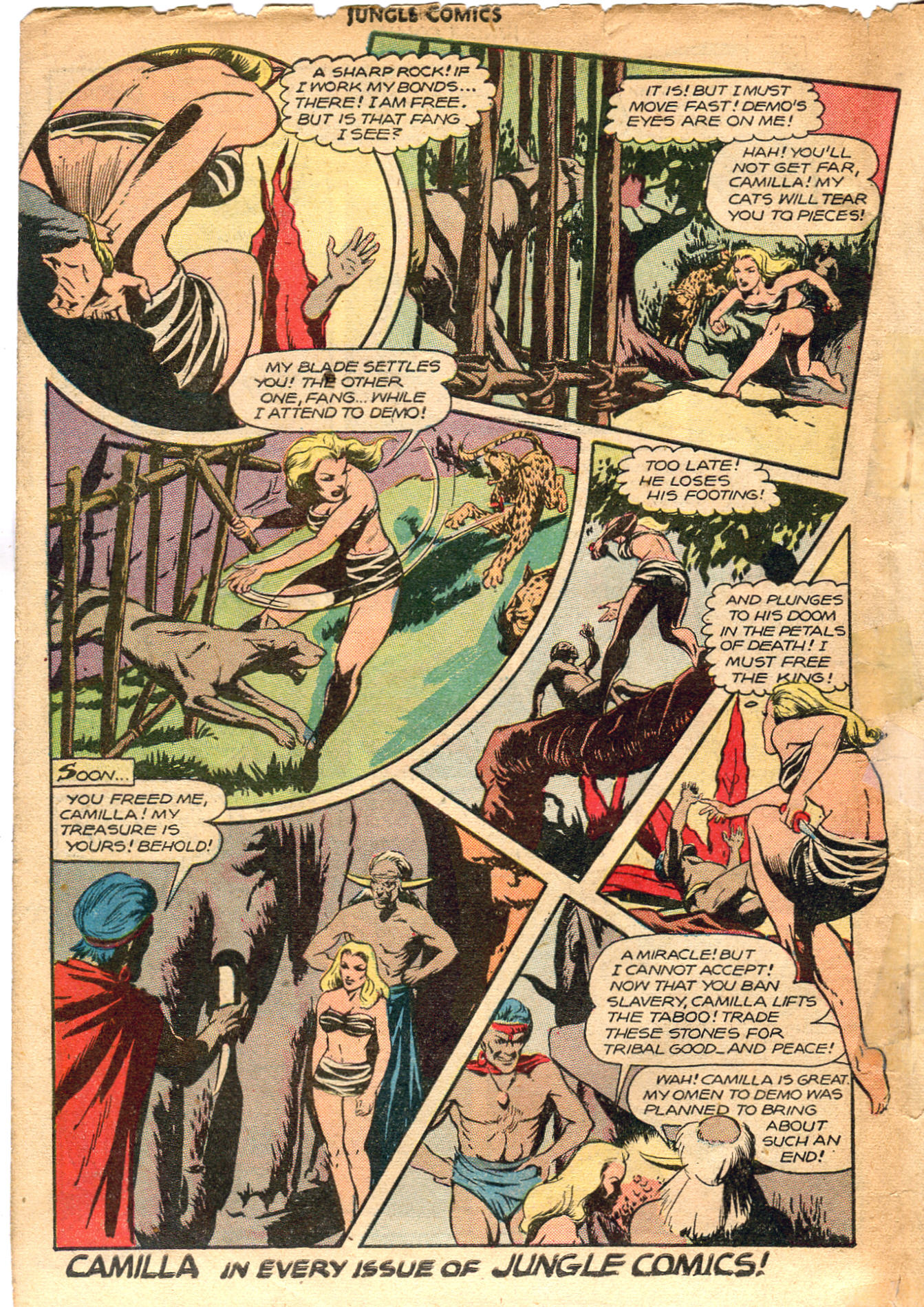 Read online Jungle Comics comic -  Issue #87 - 50