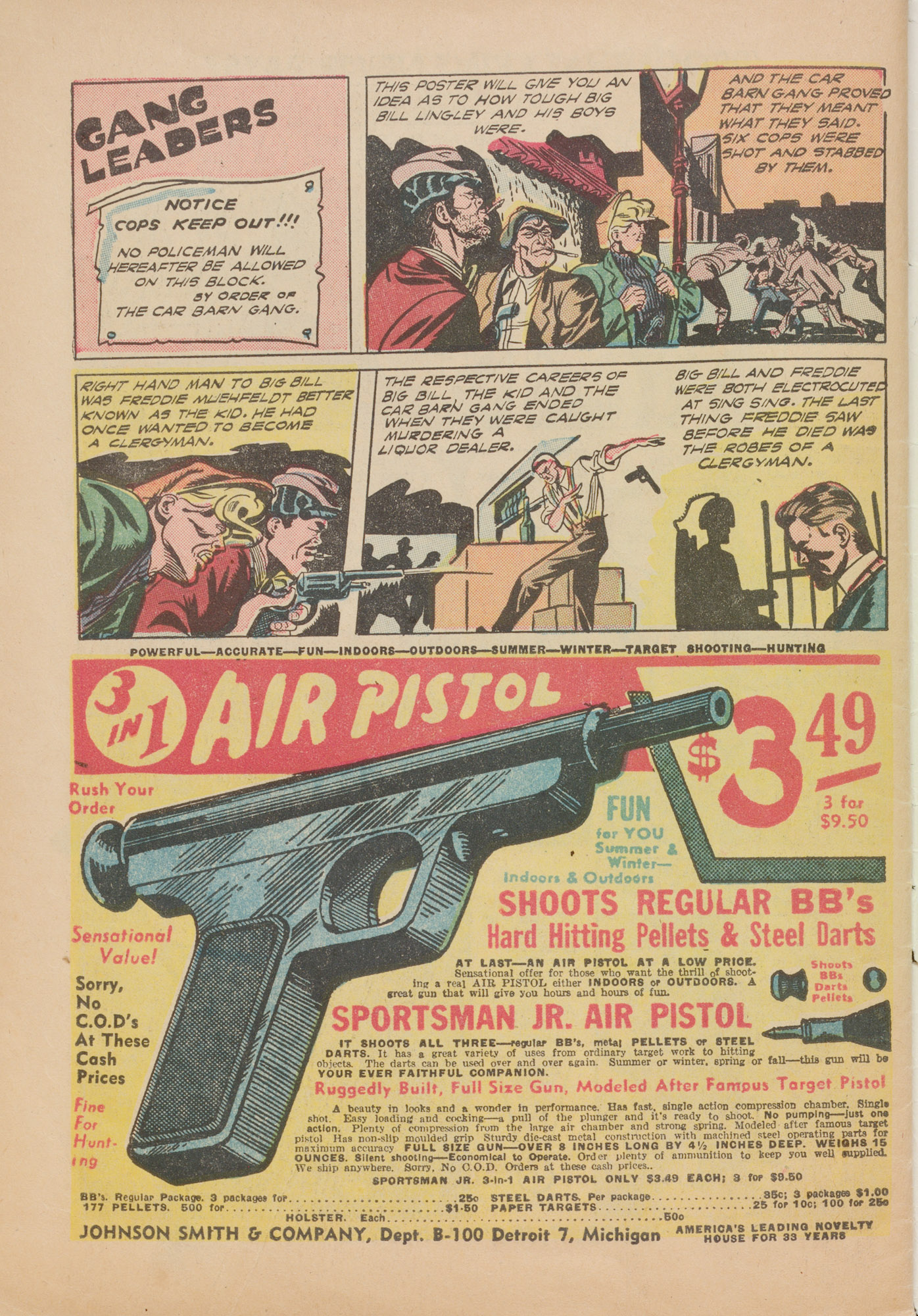 Read online Murder Incorporated (1948) comic -  Issue #3 - 34