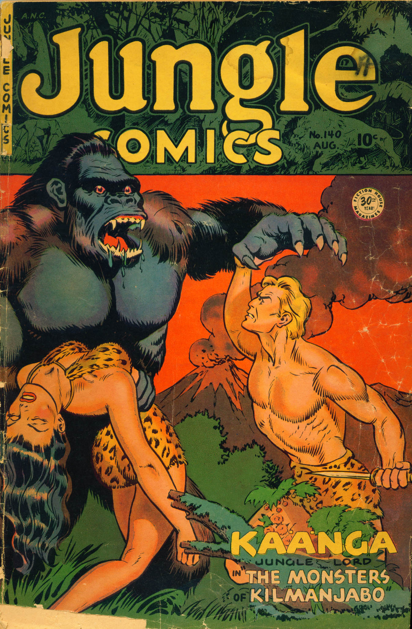 Read online Jungle Comics comic -  Issue #140 - 1