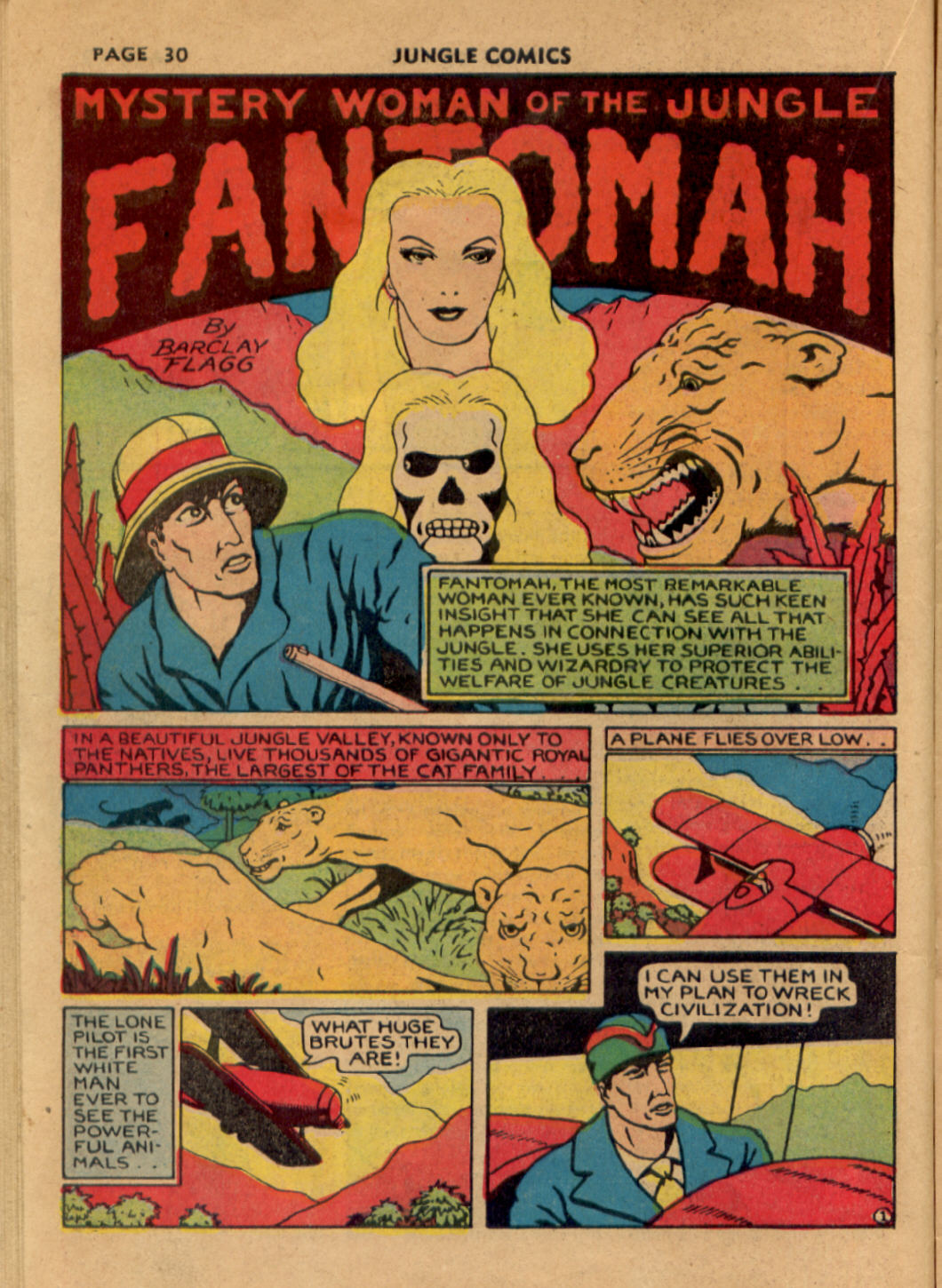 Read online Jungle Comics comic -  Issue #9 - 30