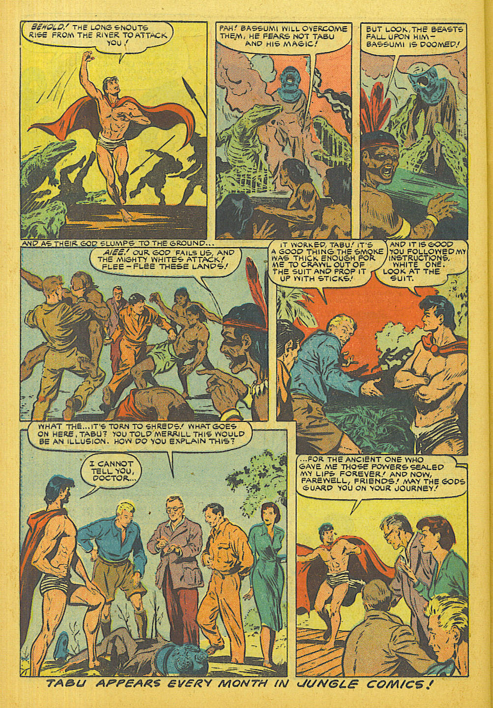 Read online Jungle Comics comic -  Issue #129 - 40