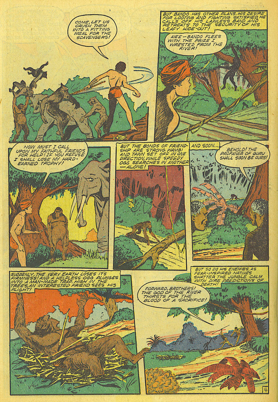 Read online Jungle Comics comic -  Issue #103 - 33