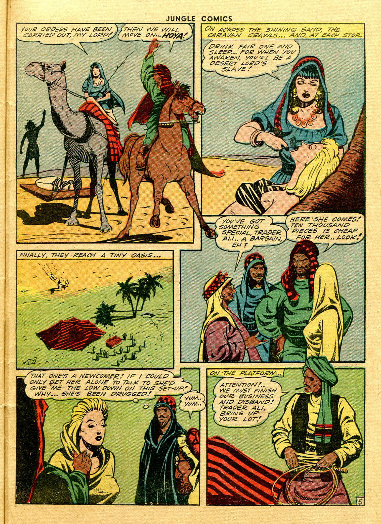 Read online Jungle Comics comic -  Issue #46 - 53