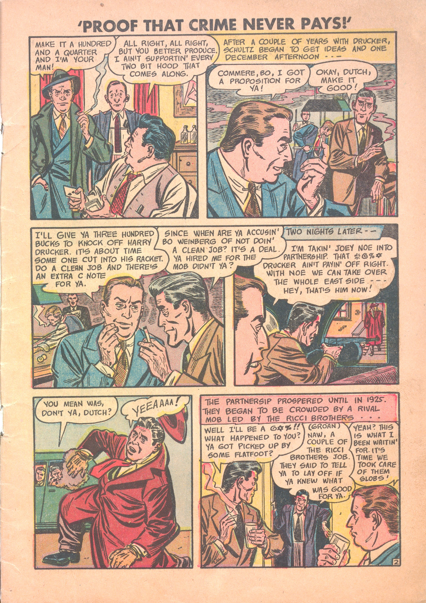Read online Murder Incorporated (1948) comic -  Issue #3 - 3
