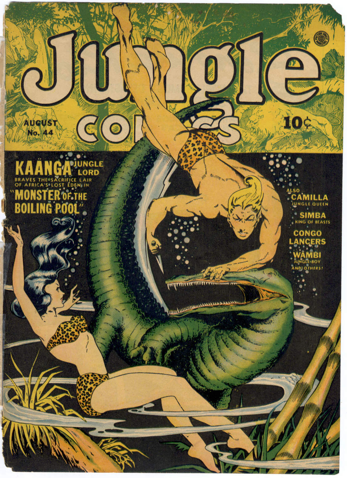 Read online Jungle Comics comic -  Issue #44 - 1