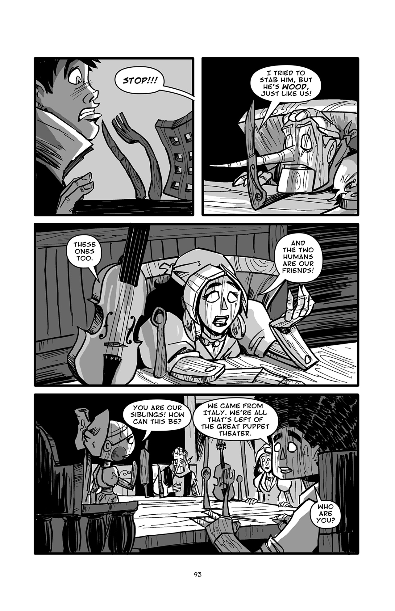 Read online Pinocchio: Vampire Slayer - Of Wood and Blood comic -  Issue #4 - 20