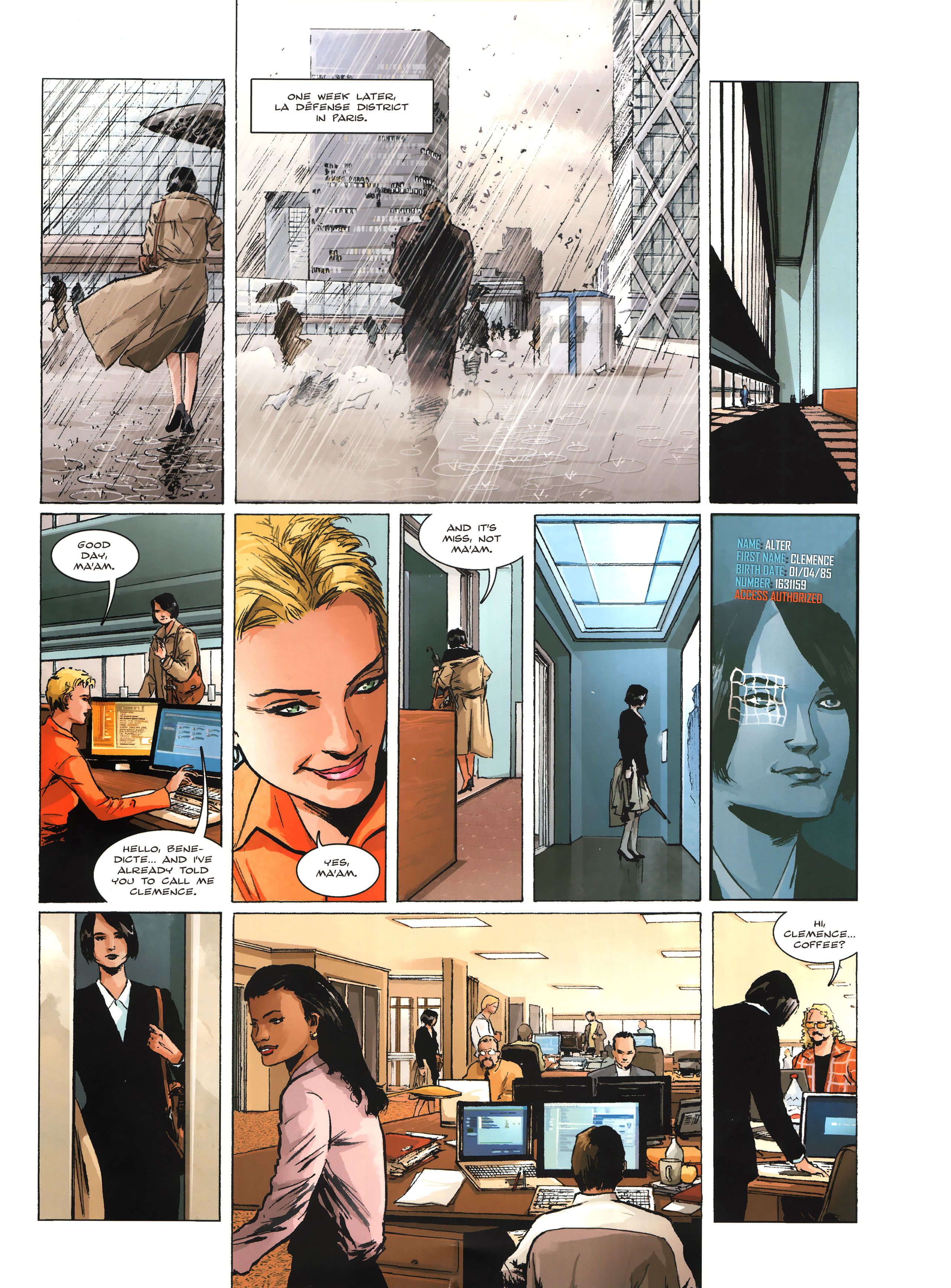 Read online Firewall comic -  Issue #1 - 9