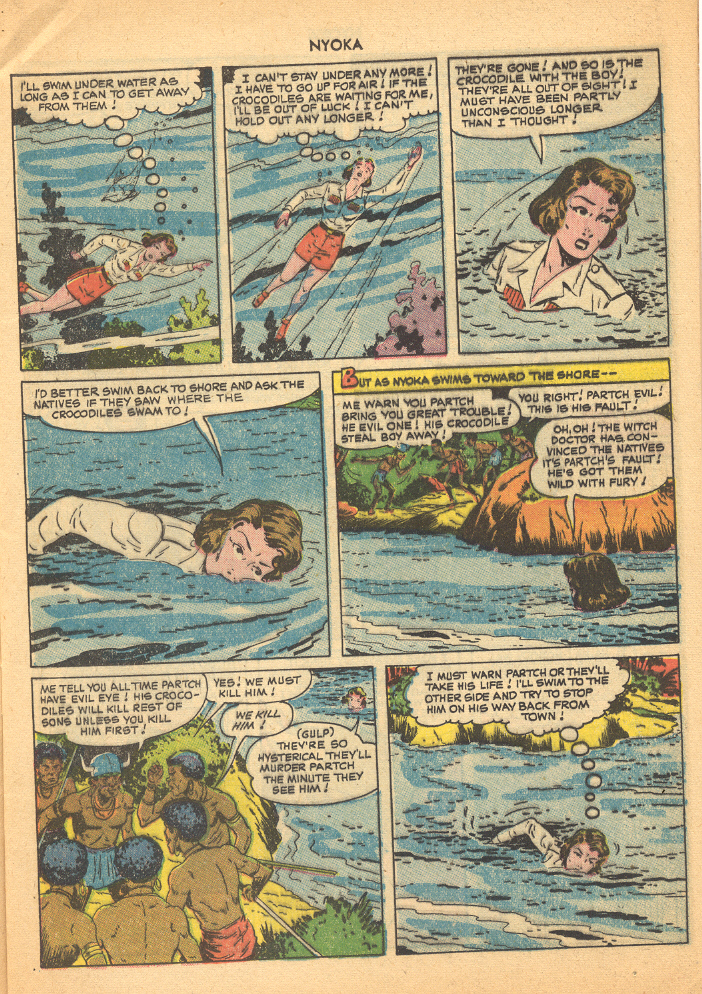 Read online Nyoka the Jungle Girl (1945) comic -  Issue #51 - 13