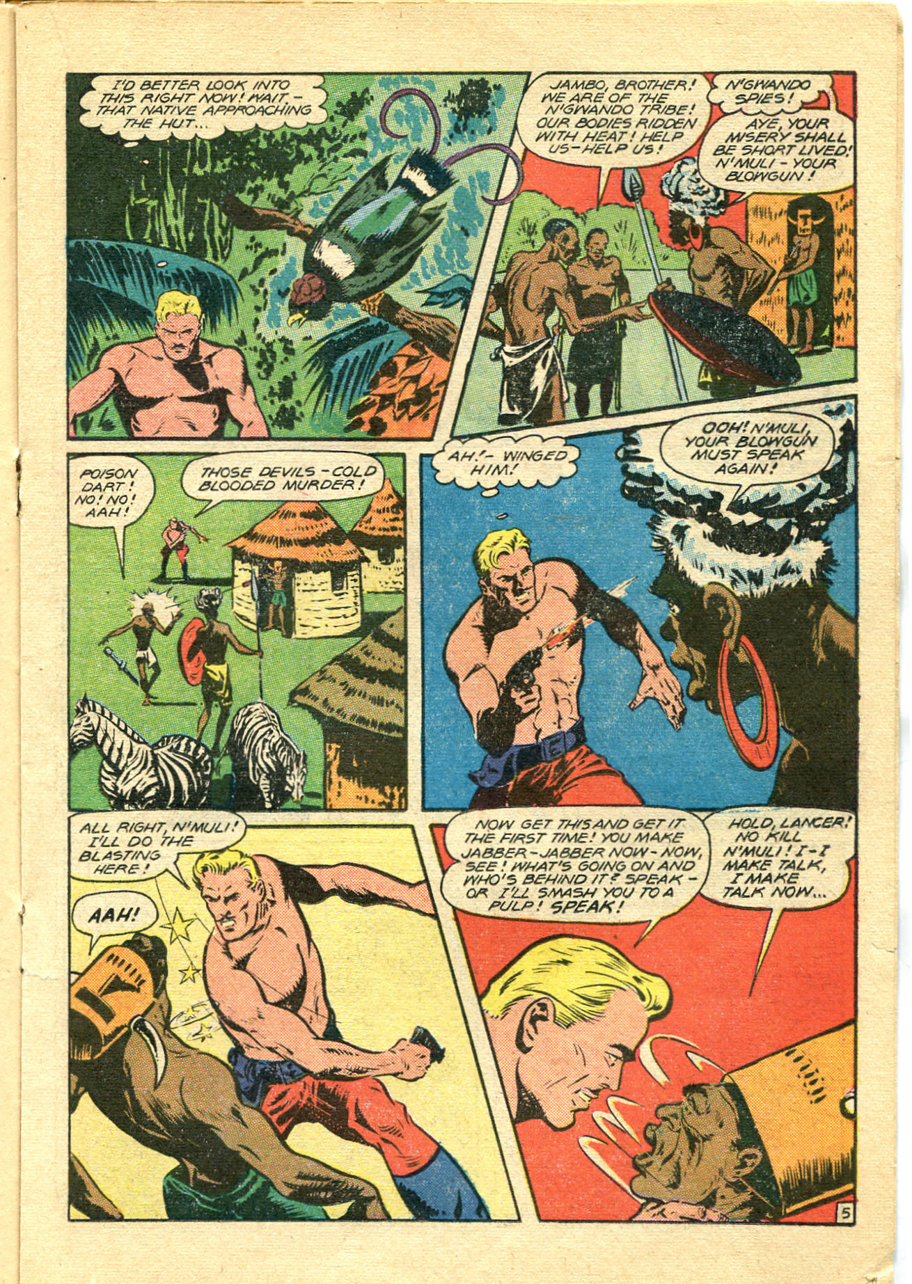 Read online Jungle Comics comic -  Issue #97 - 23