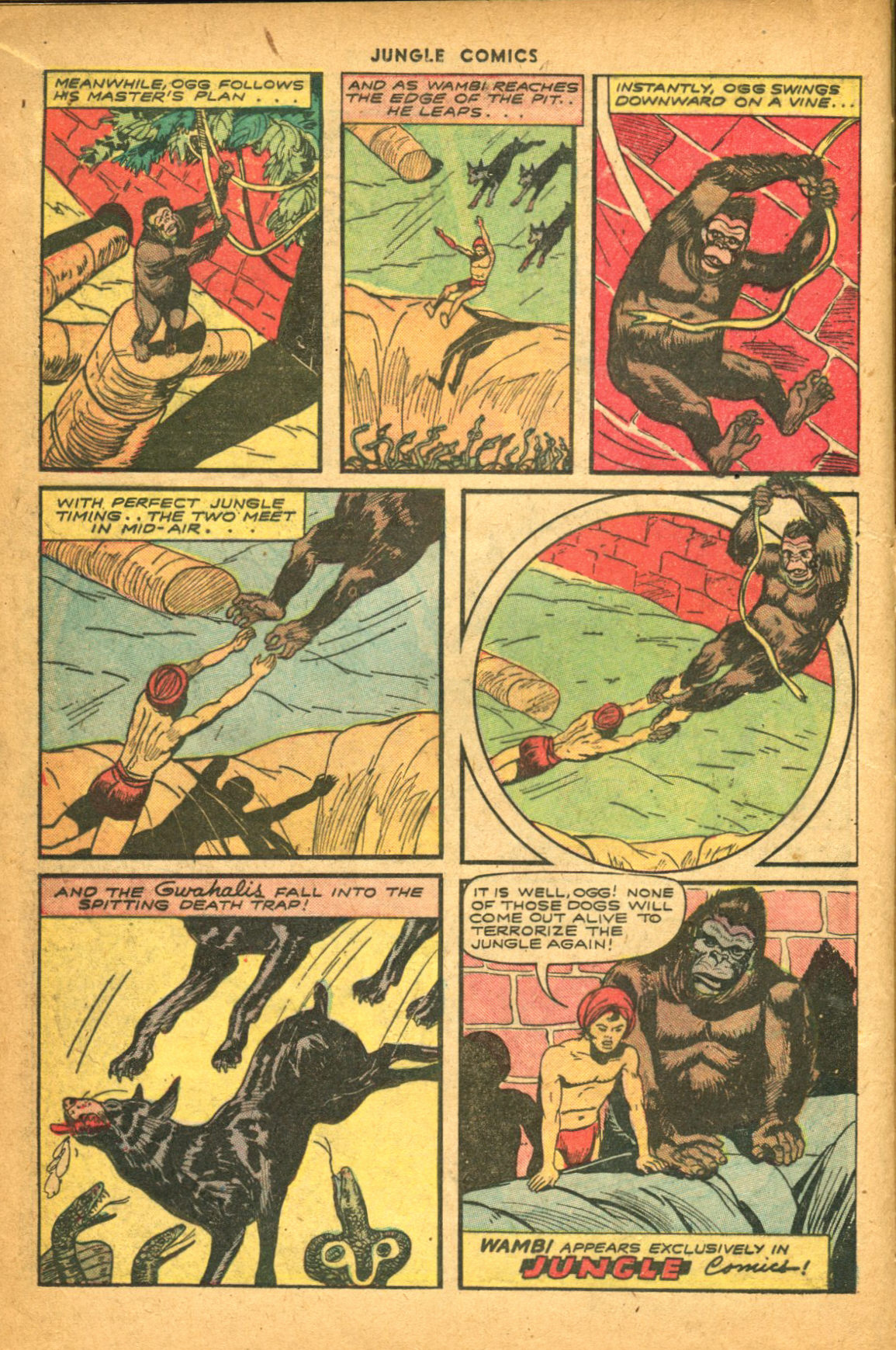 Read online Jungle Comics comic -  Issue #61 - 22