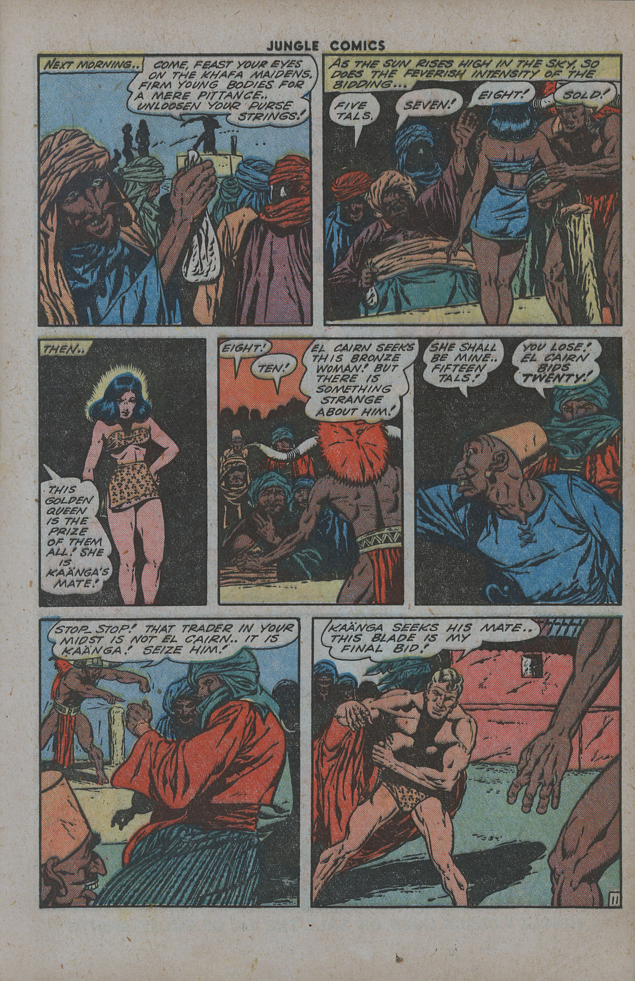 Read online Jungle Comics comic -  Issue #56 - 13