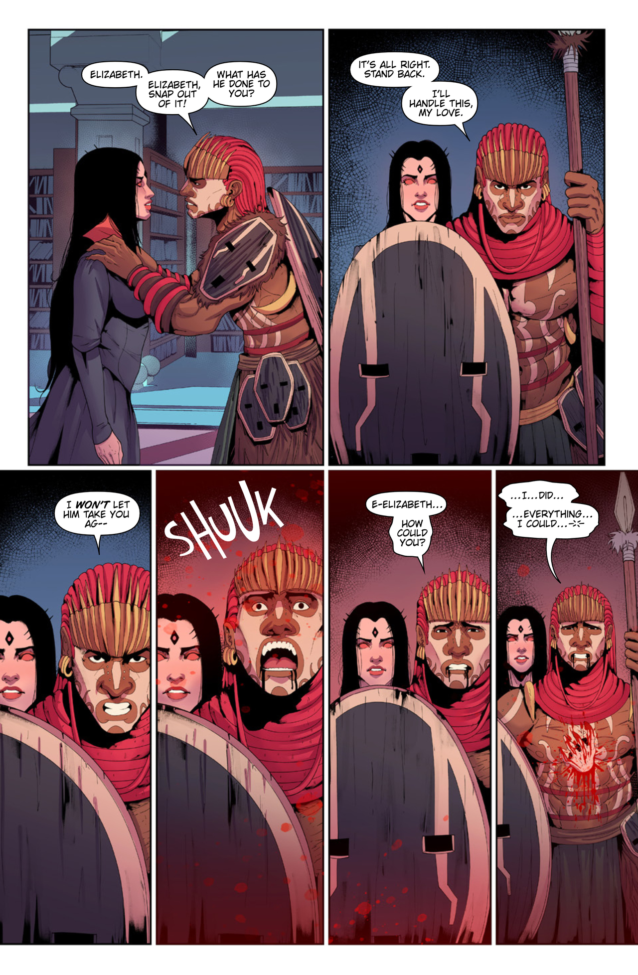 Read online Wolvenheart comic -  Issue #14 - 21