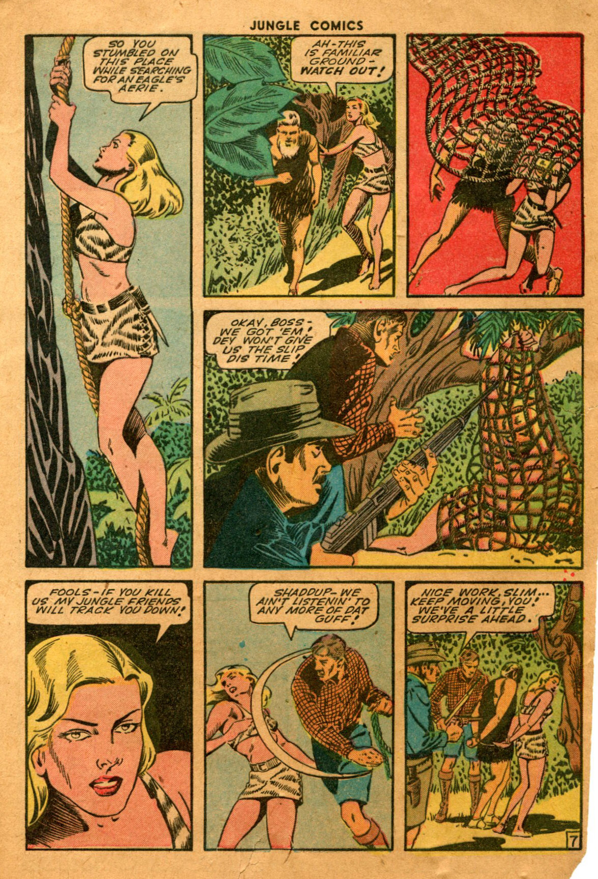 Read online Jungle Comics comic -  Issue #60 - 50