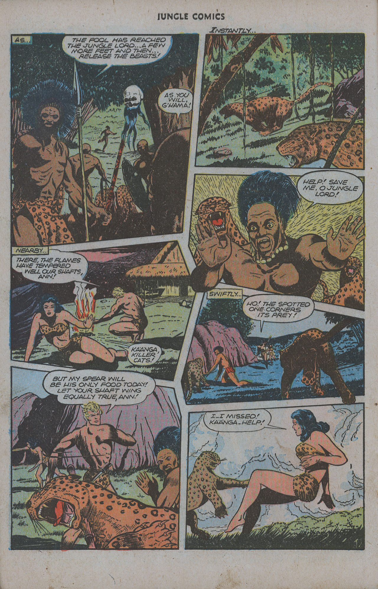 Read online Jungle Comics comic -  Issue #78 - 4
