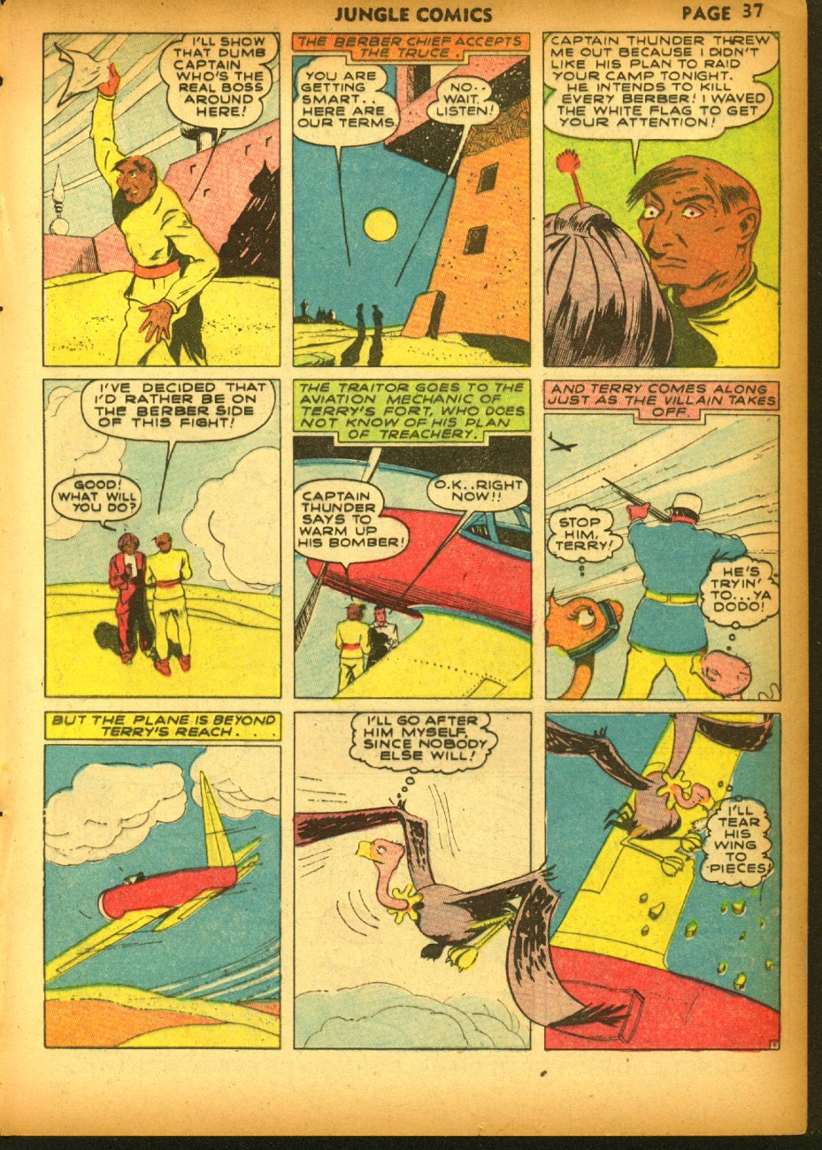 Read online Jungle Comics comic -  Issue #19 - 39