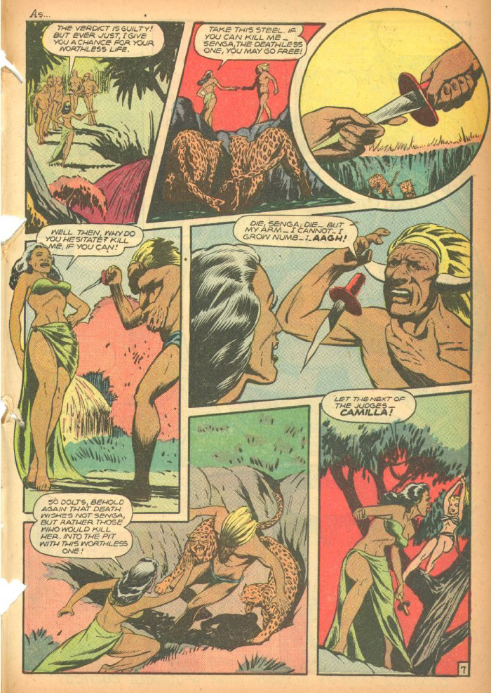 Read online Jungle Comics comic -  Issue #91 - 50