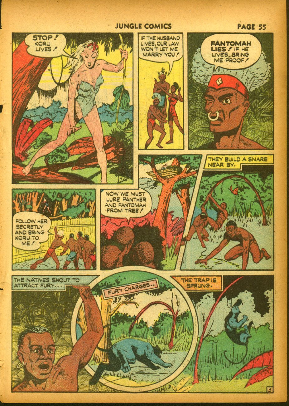 Read online Jungle Comics comic -  Issue #20 - 57