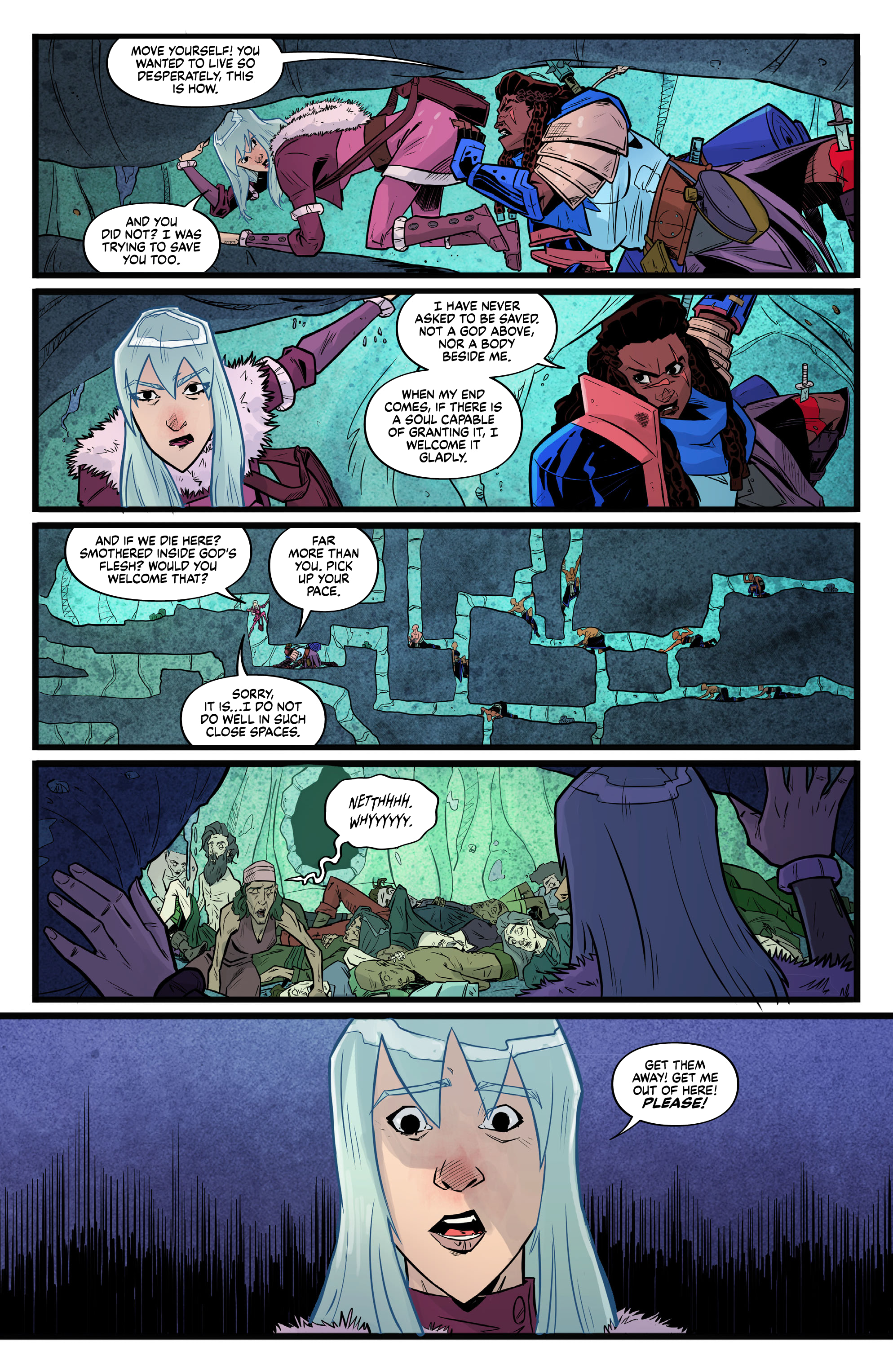 Read online Godfell comic -  Issue #2 - 14