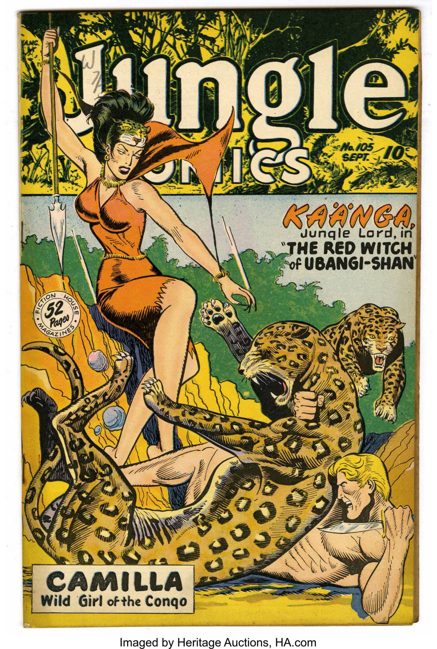 Read online Jungle Comics comic -  Issue #105 - 2