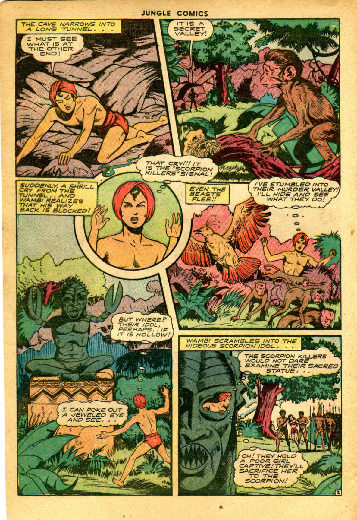 Read online Jungle Comics comic -  Issue #65 - 16