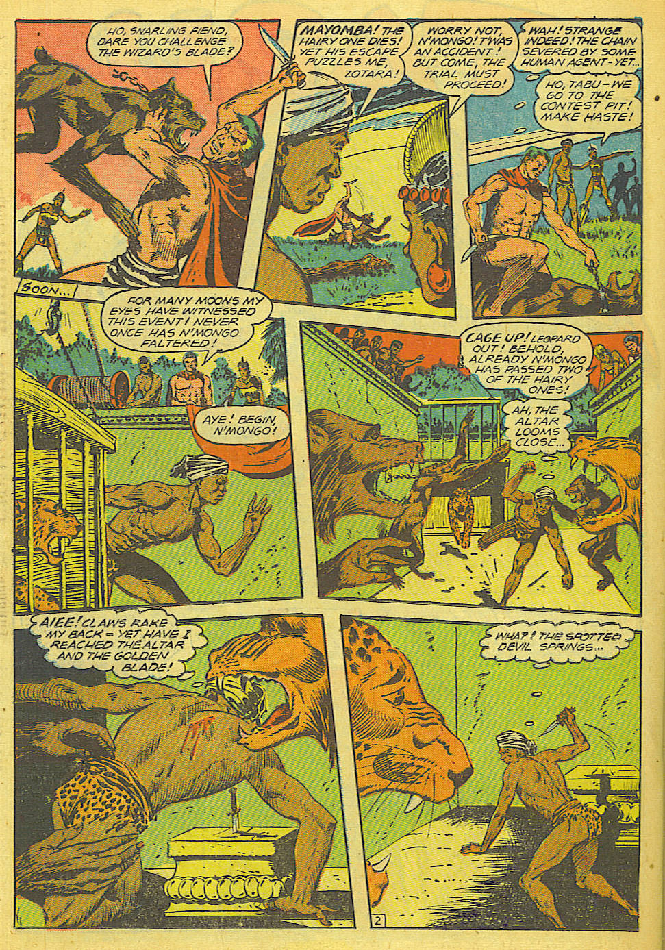 Read online Jungle Comics comic -  Issue #103 - 37
