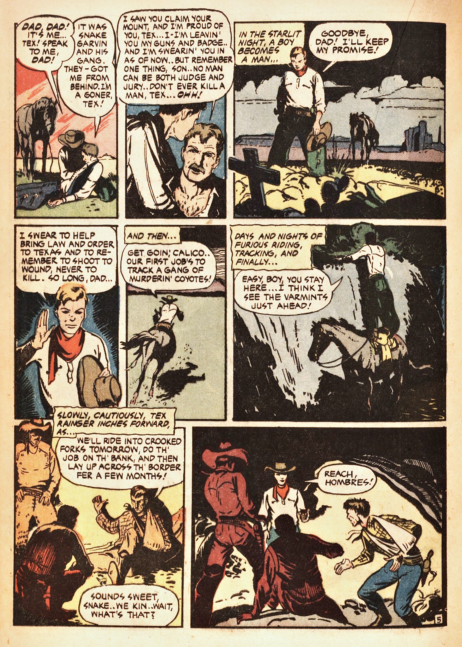 Read online Firehair (1951) comic -  Issue #7 - 20