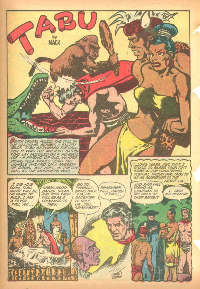 Read online Jungle Comics comic -  Issue #94 - 37