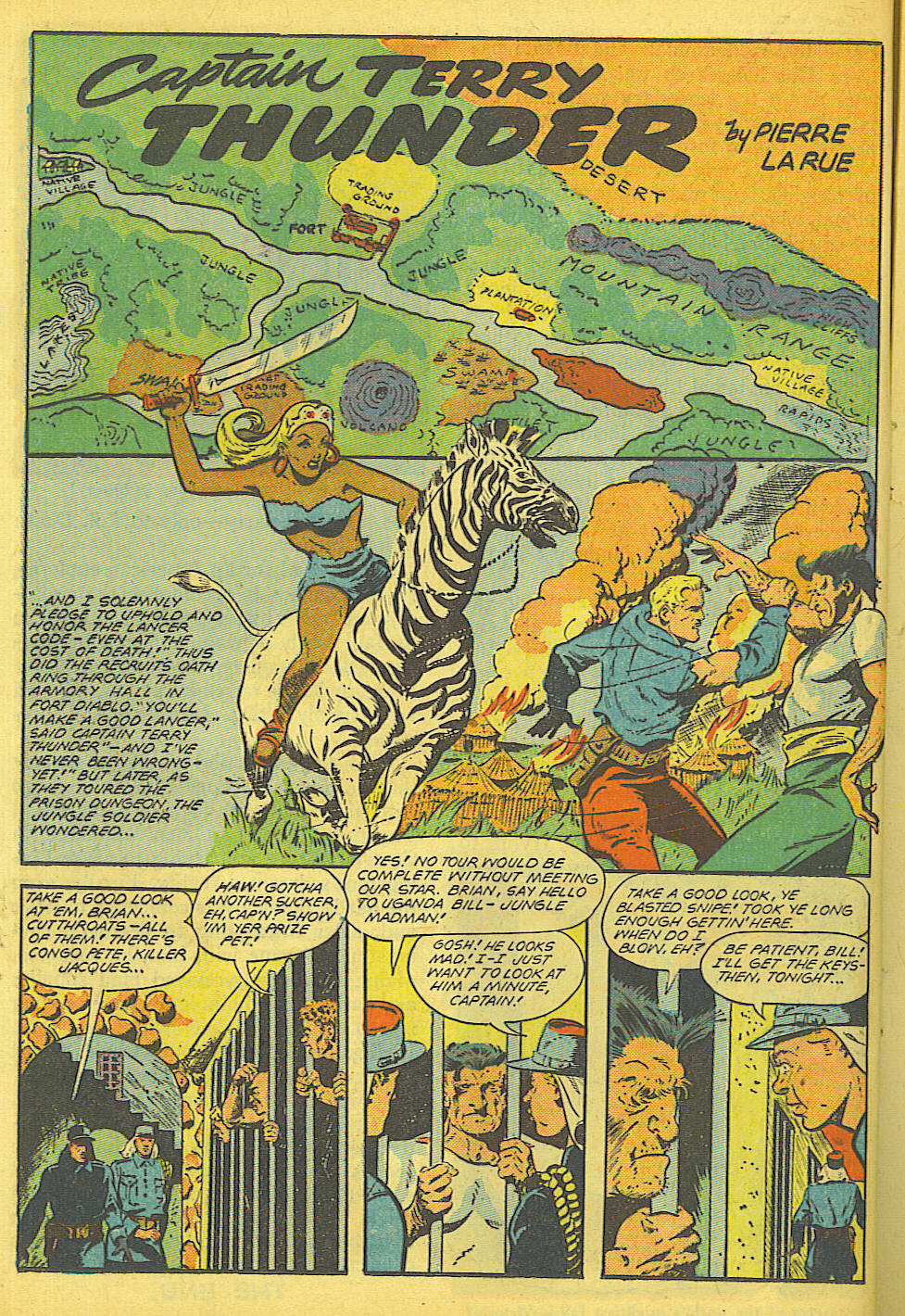 Read online Jungle Comics comic -  Issue #103 - 23
