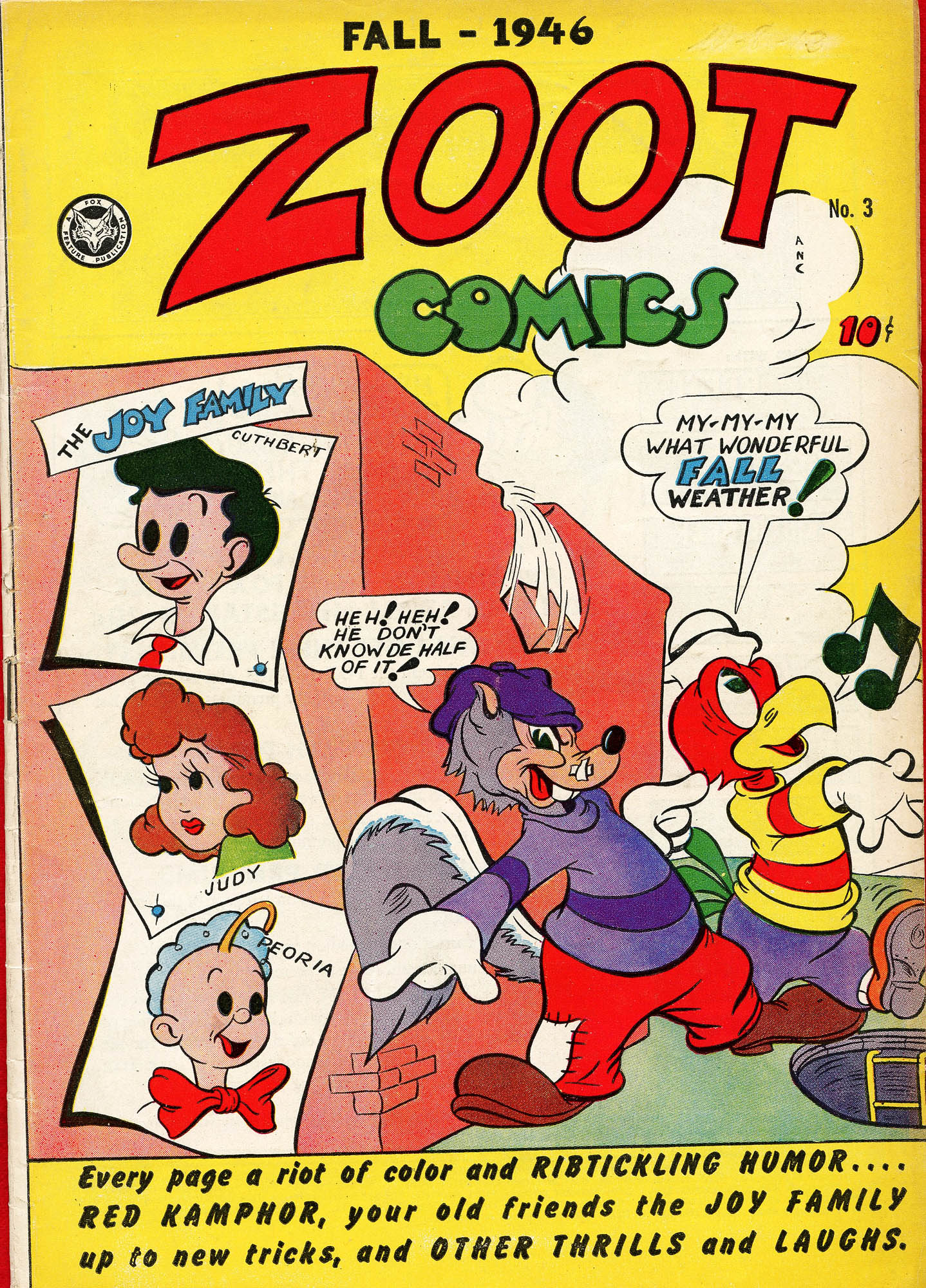 Read online Zoot Comics comic -  Issue #3 - 1