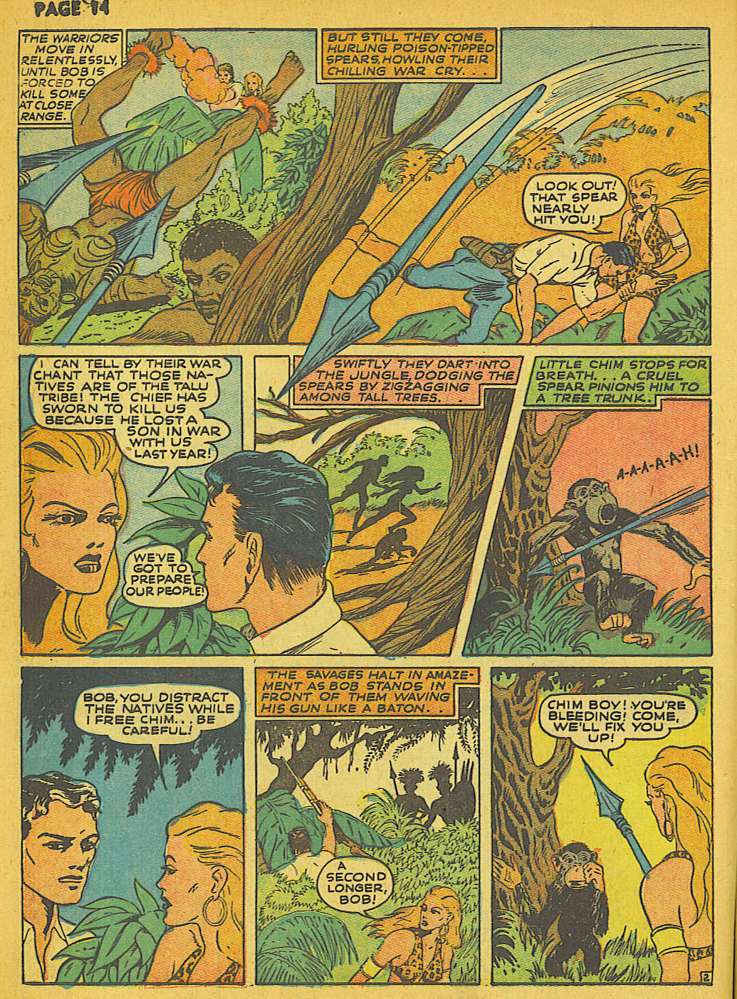 Read online Sheena, Queen of the Jungle (1942) comic -  Issue #1 - 15