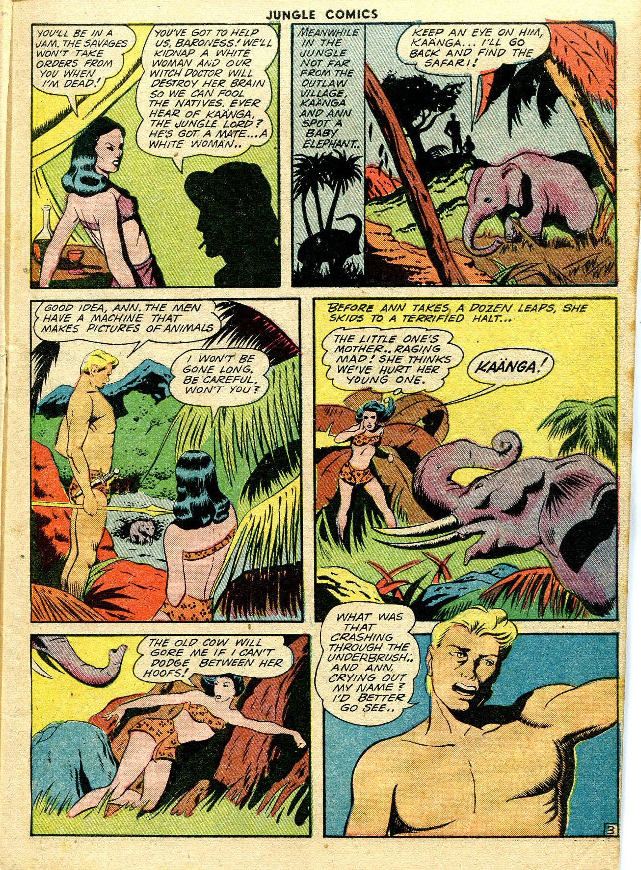 Read online Jungle Comics comic -  Issue #45 - 5