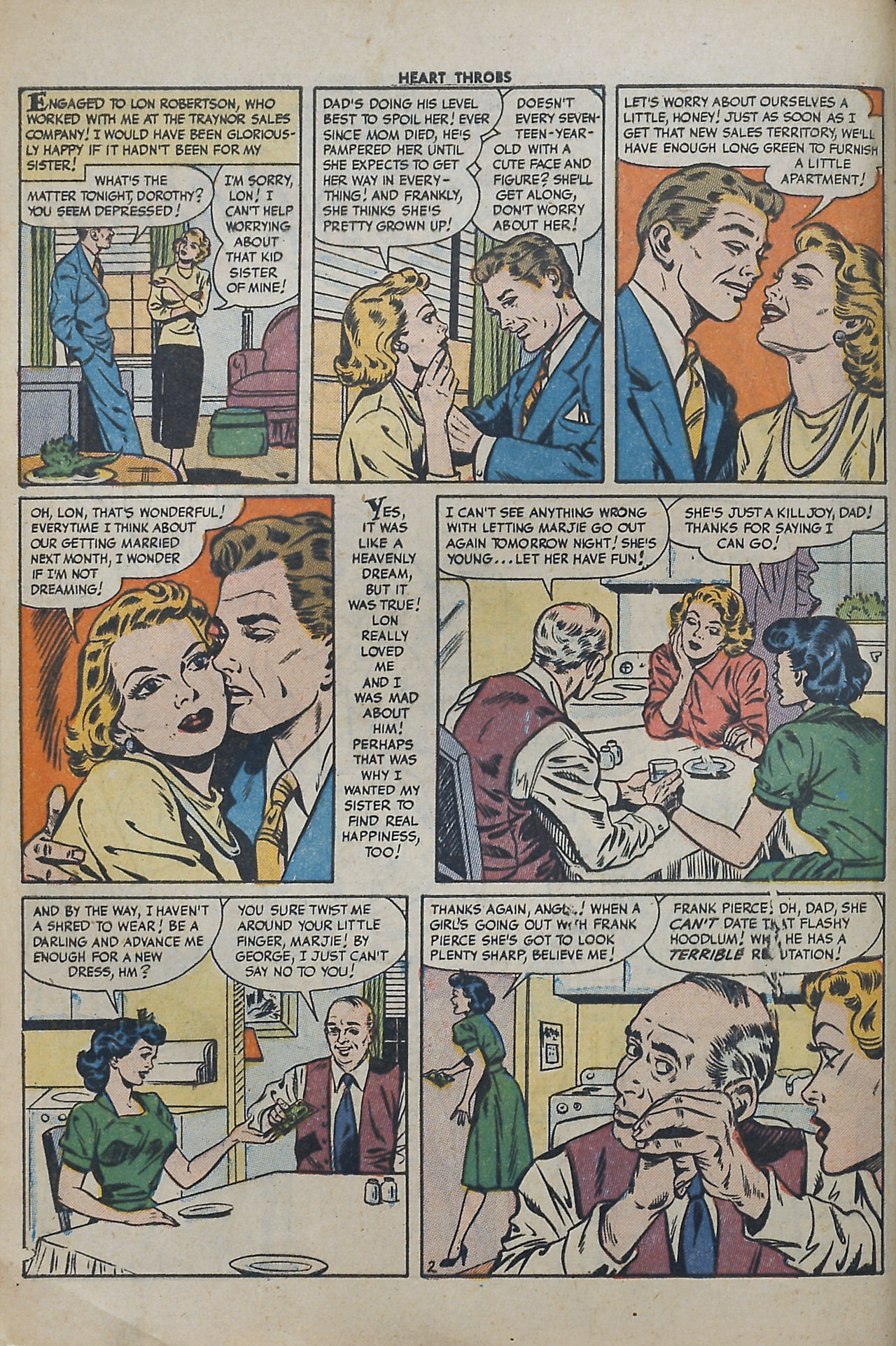 Read online Heart Throbs comic -  Issue #24 - 4