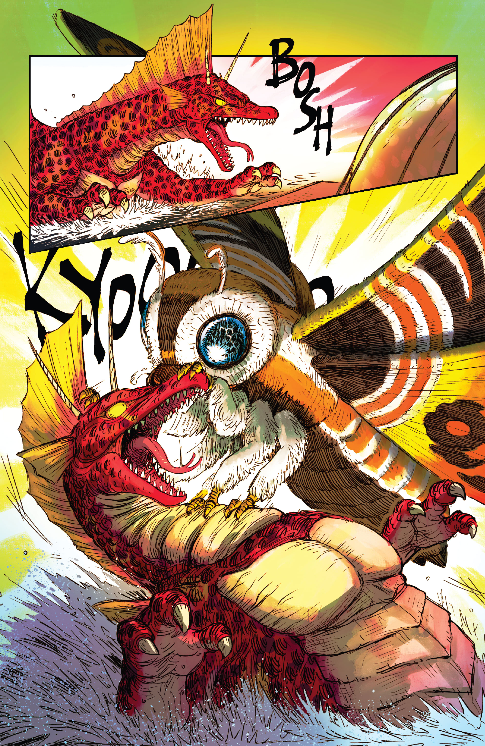 Read online Godzilla Rivals: Mothra Vs. Titanosaurus comic -  Issue # Full - 35