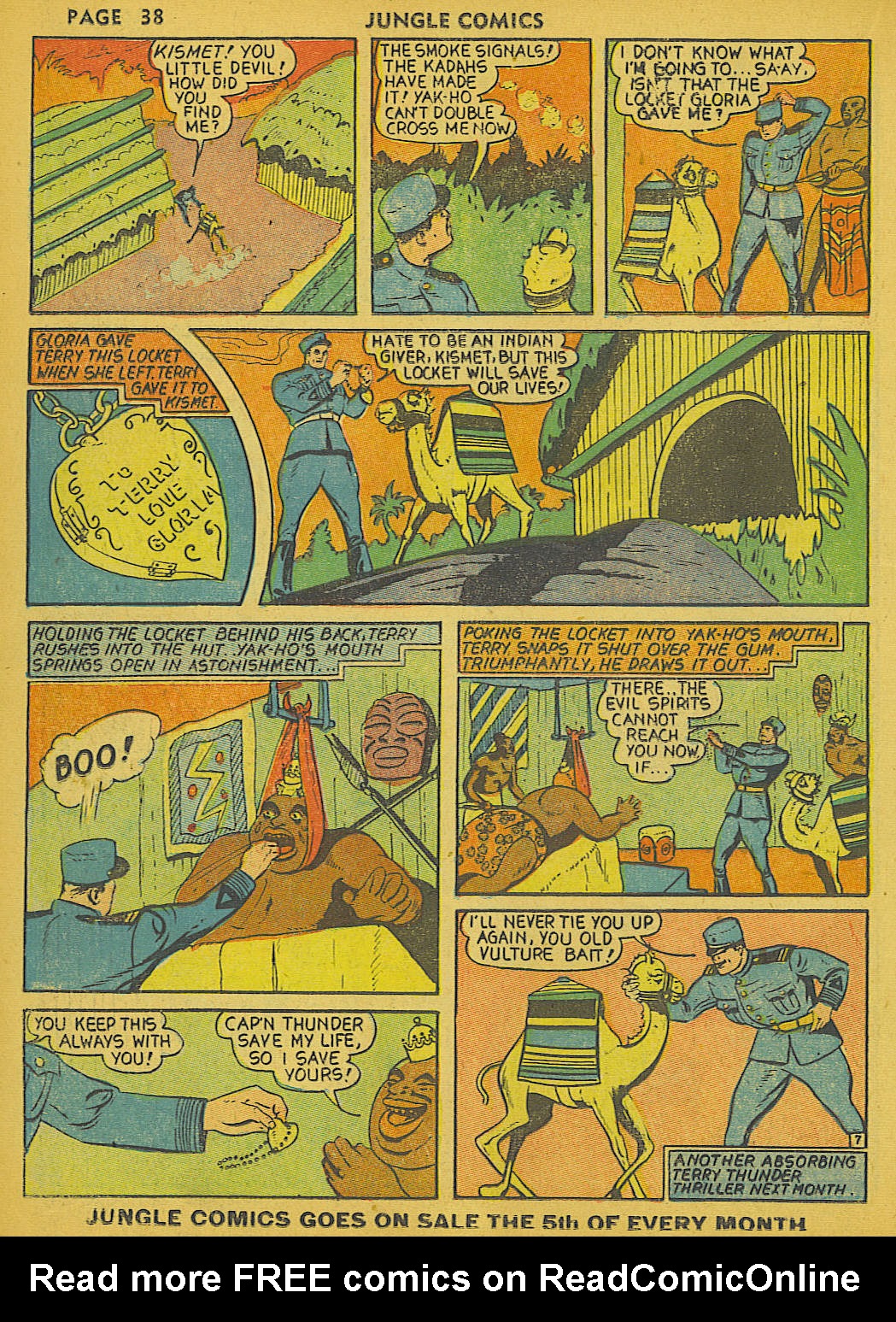 Read online Jungle Comics comic -  Issue #8 - 40