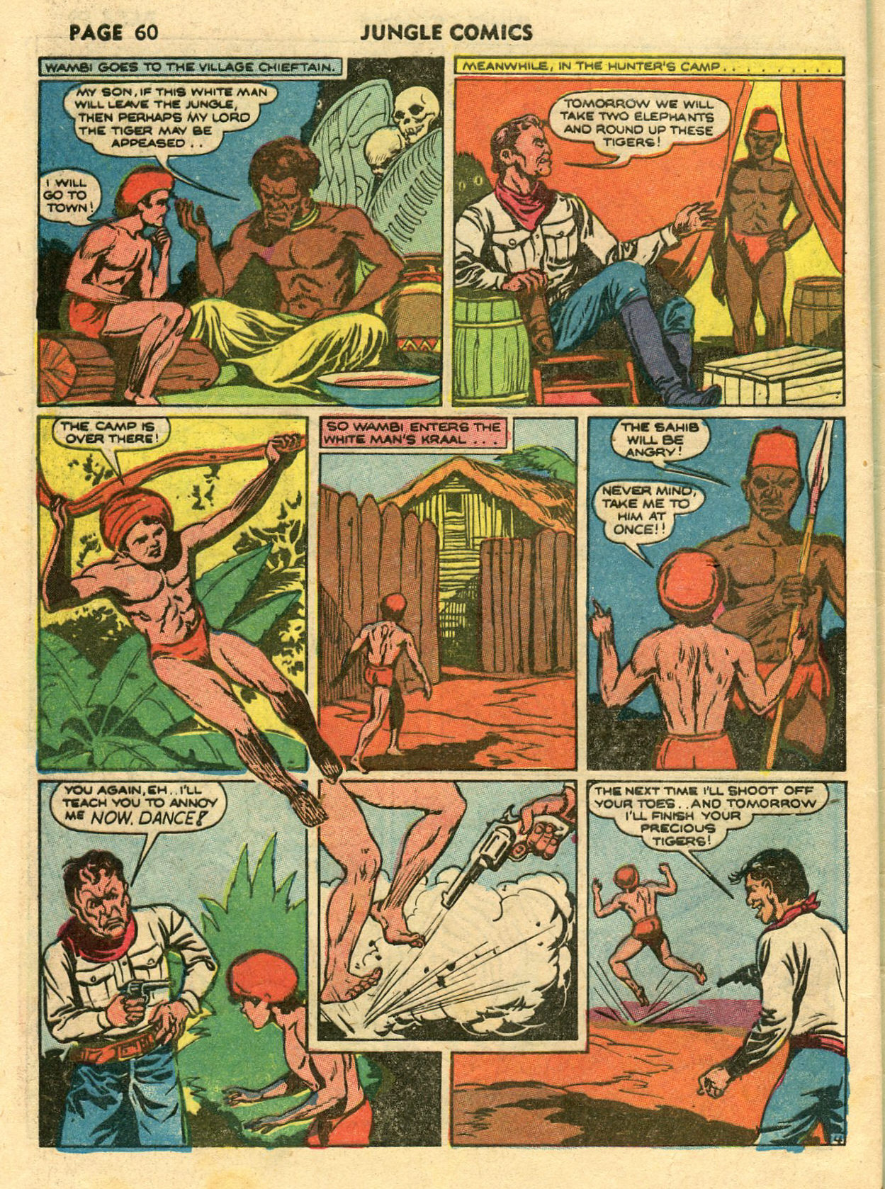 Read online Jungle Comics comic -  Issue #14 - 62