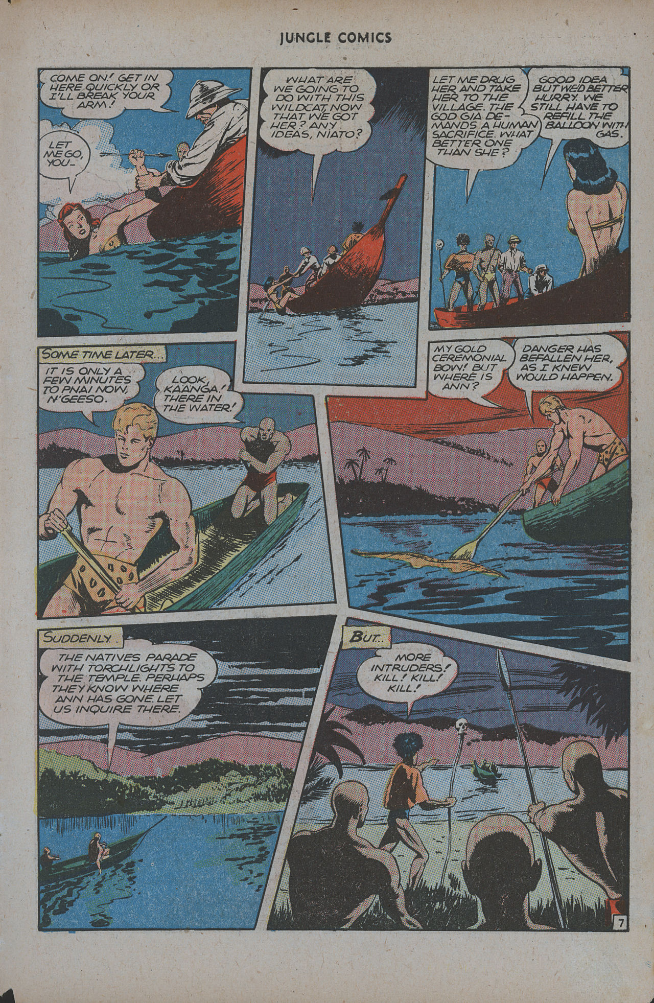 Read online Jungle Comics comic -  Issue #77 - 9