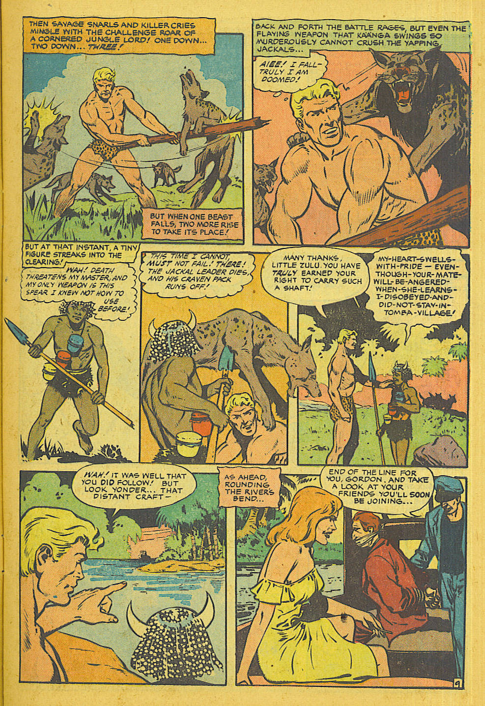 Read online Jungle Comics comic -  Issue #129 - 11